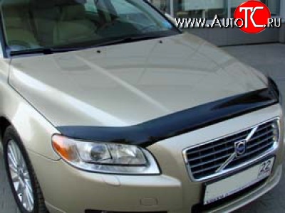 2 879 р. Дефлектор капота NovLine Volvo XC70 дорестайлинг (2007-2013)  с доставкой в г. Санкт‑Петербург