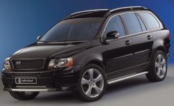 3 449 р. Реснички на фары INDIVIDUAL Volvo XC90 C рестайлинг (2006-2014) (Неокрашенные)  с доставкой в г. Санкт‑Петербург. Увеличить фотографию 2